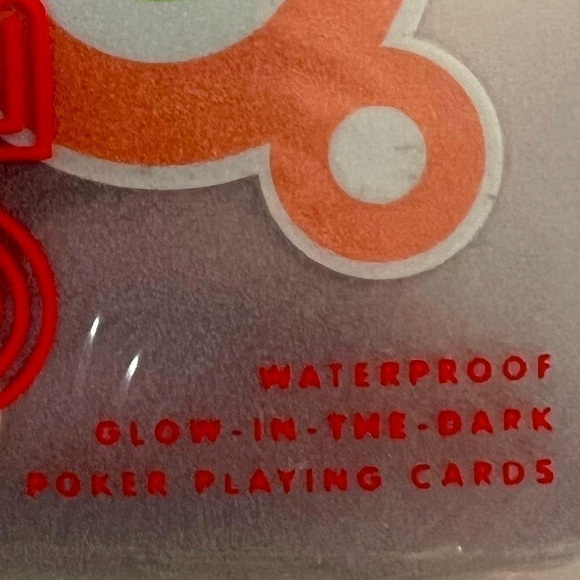 Kikkerland Glow-In-The-Dark Playing Cards - Picture 3 of 7